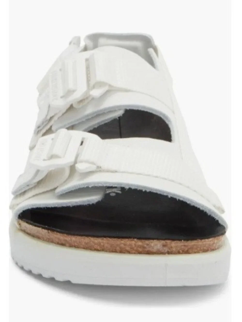 Men’s Birkenstock Shinjuku Sandals Sport Suede White Size 12 NEW